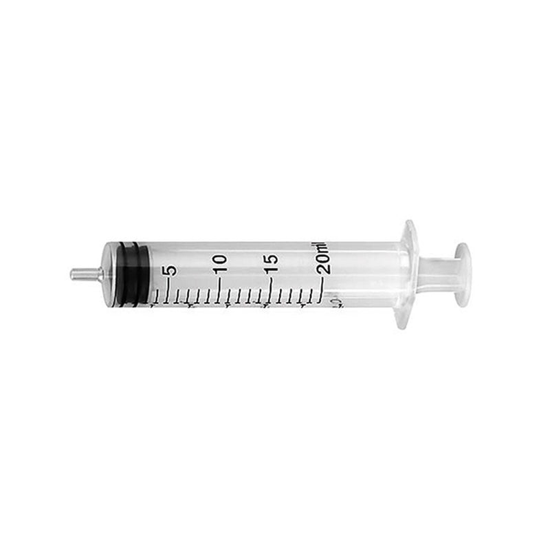 Siringa sterile monouso 20 ml senza ago, apirogena, atossica.